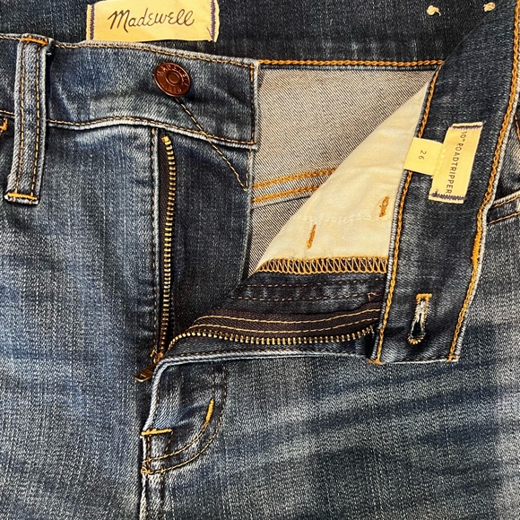 ⚜️Designer: Madewell 10" High-Rise Roadtripper Jeans in Playford Wash, Size 26” - Picture 7 of 12